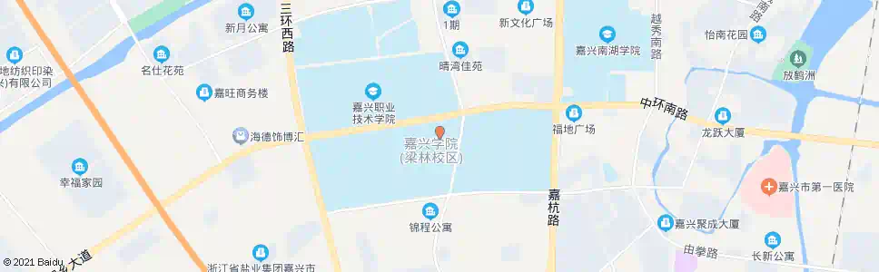 嘉兴体育馆_公交站地图_嘉兴公交_妙搜公交查询2025