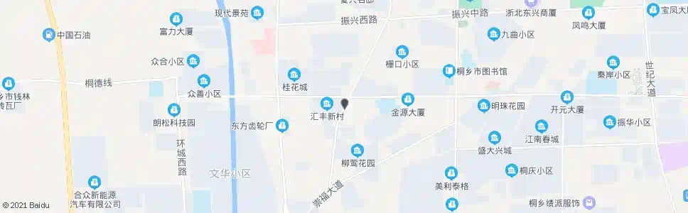 嘉兴汇丰新村_公交站地图_嘉兴公交_妙搜公交查询2025