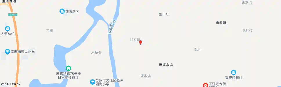 嘉兴甘家浜_公交站地图_嘉兴公交_妙搜公交查询2025