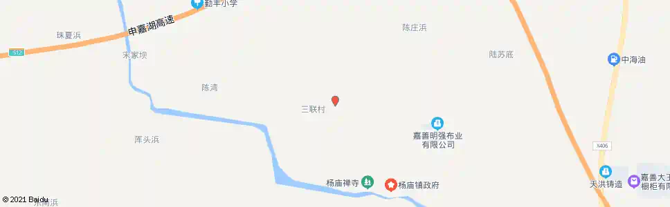 嘉兴三联村_公交站地图_嘉兴公交_妙搜公交查询2025