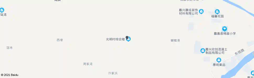 嘉兴光明村部_公交站地图_嘉兴公交_妙搜公交查询2025