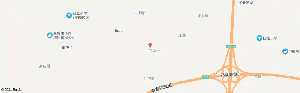 嘉兴桃虹桥西_公交站地图_嘉兴公交_妙搜公交查询2025