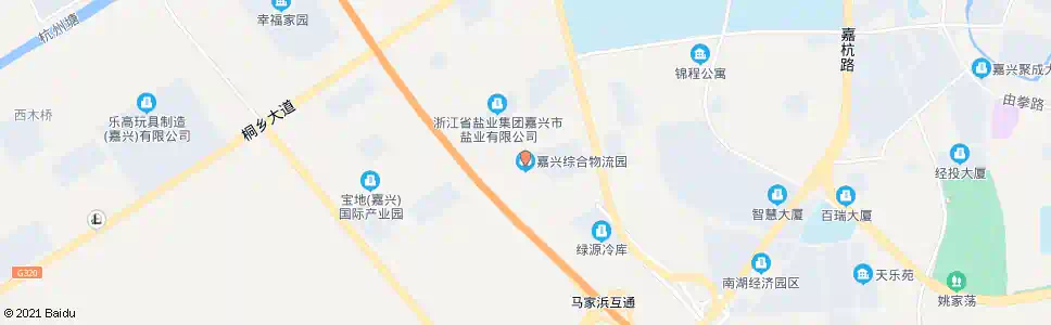 嘉兴综合物流园_公交站地图_嘉兴公交_妙搜公交查询2025