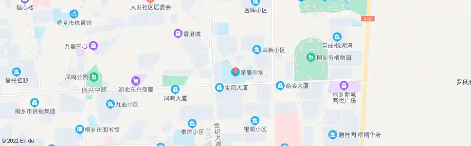 嘉兴茅盾中学_公交站地图_嘉兴公交_妙搜公交查询2025