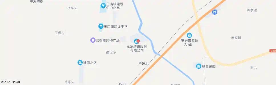 嘉兴龙源公司_公交站地图_嘉兴公交_妙搜公交查询2025