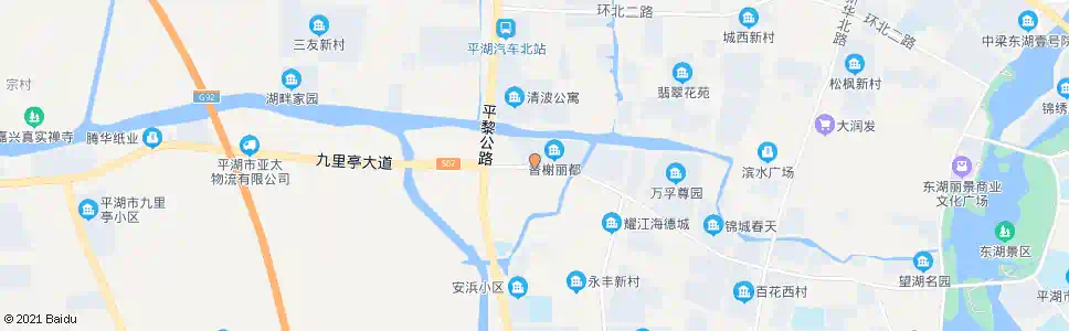 嘉兴香榭丽都_公交站地图_嘉兴公交_妙搜公交查询2025