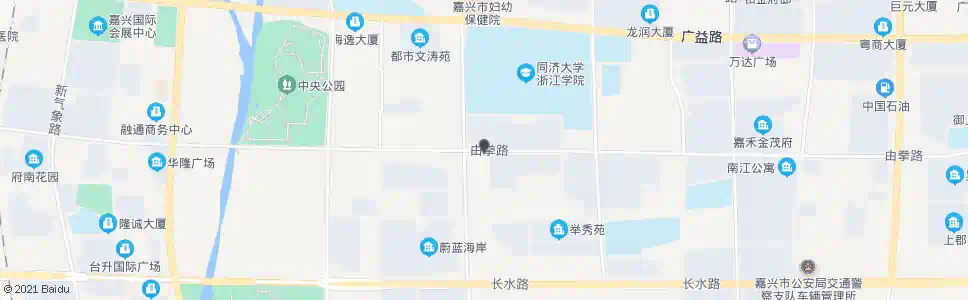 嘉兴由拳路商务大道_公交站地图_嘉兴公交_妙搜公交查询2025