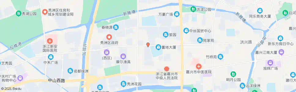 嘉兴洪兴花园_公交站地图_嘉兴公交_妙搜公交查询2025