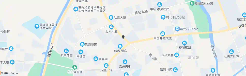 嘉兴城北路_公交站地图_嘉兴公交_妙搜公交查询2025