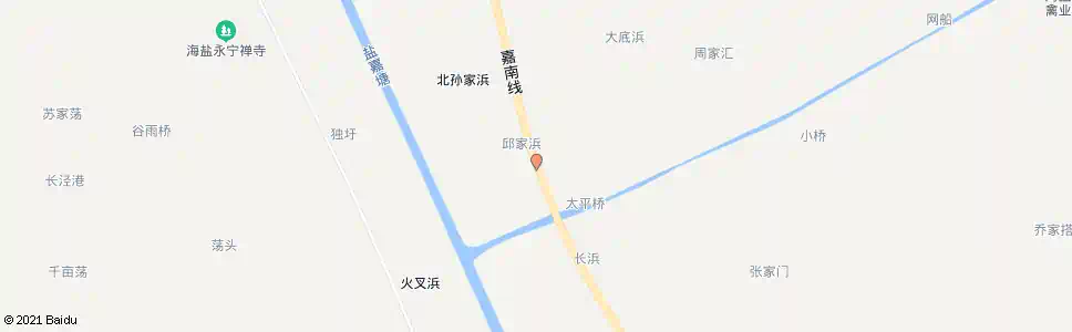 嘉兴邱家浜_公交站地图_嘉兴公交_妙搜公交查询2025