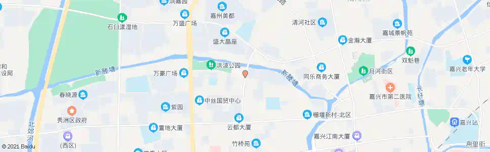 嘉兴越秀北路_公交站地图_嘉兴公交_妙搜公交查询2025
