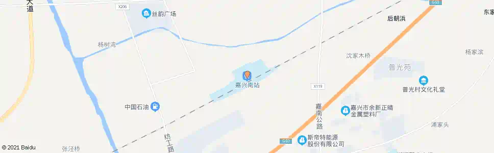 嘉兴府南三区_公交站地图_嘉兴公交_妙搜公交查询2025