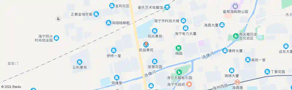嘉兴凯旋景苑_公交站地图_嘉兴公交_妙搜公交查询2025