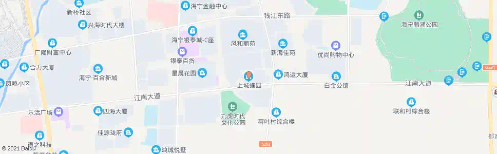 嘉兴上城蝶园_公交站地图_嘉兴公交_妙搜公交查询2025