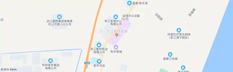 嘉兴百联奥特莱斯_公交站地图_嘉兴公交_妙搜公交查询2025