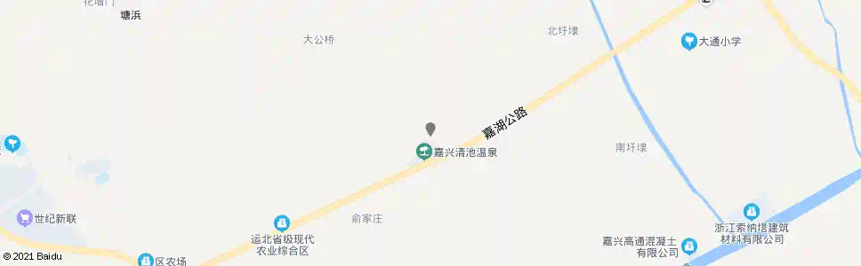 嘉兴清池温泉_公交站地图_嘉兴公交_妙搜公交查询2025