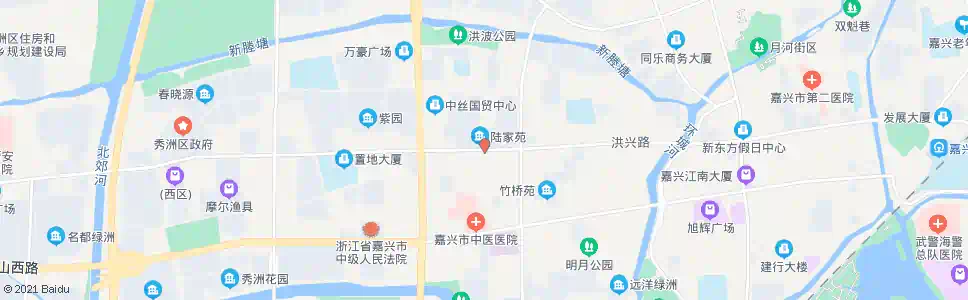 嘉兴陆家苑_公交站地图_嘉兴公交_妙搜公交查询2025