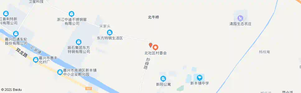嘉兴镇北村_公交站地图_嘉兴公交_妙搜公交查询2025