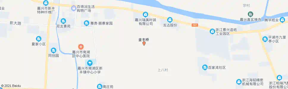 嘉兴金丰桥_公交站地图_嘉兴公交_妙搜公交查询2025