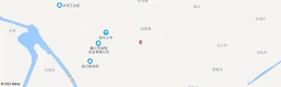 嘉兴田西港桥_公交站地图_嘉兴公交_妙搜公交查询2025