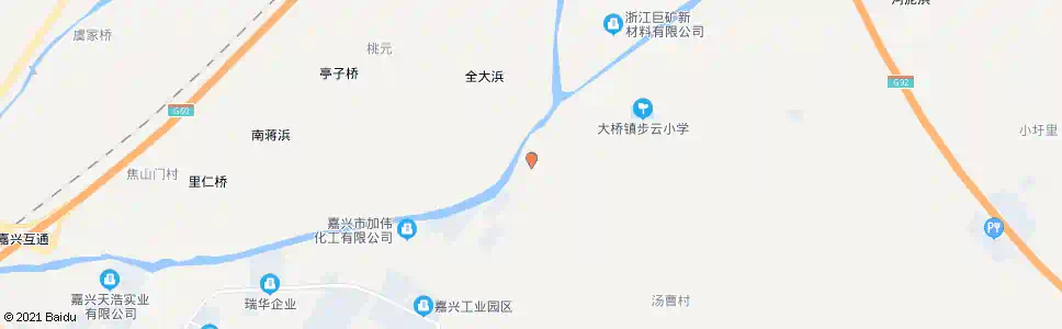 嘉兴桥西村路口_公交站地图_嘉兴公交_妙搜公交查询2025