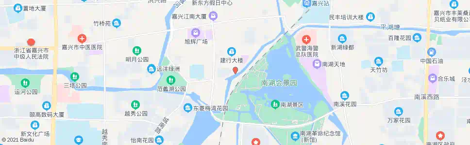 嘉兴环城南路府南街_公交站地图_嘉兴公交_妙搜公交查询2025