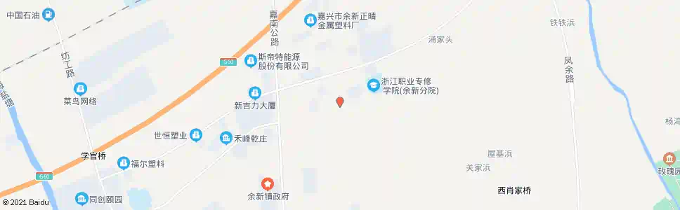 嘉兴洪溪污水处理厂_公交站地图_嘉兴公交_妙搜公交查询2025