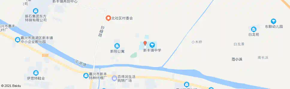 嘉兴民丰村部_公交站地图_嘉兴公交_妙搜公交查询2025