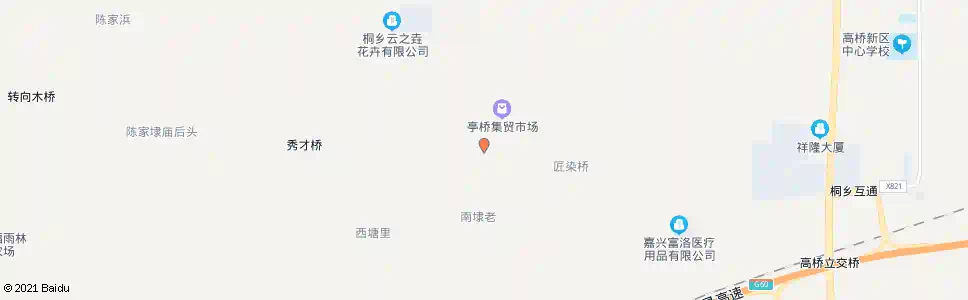 嘉兴亭桥村_公交站地图_嘉兴公交_妙搜公交查询2025