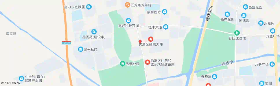 嘉兴秀洲区妇保院_公交站地图_嘉兴公交_妙搜公交查询2025
