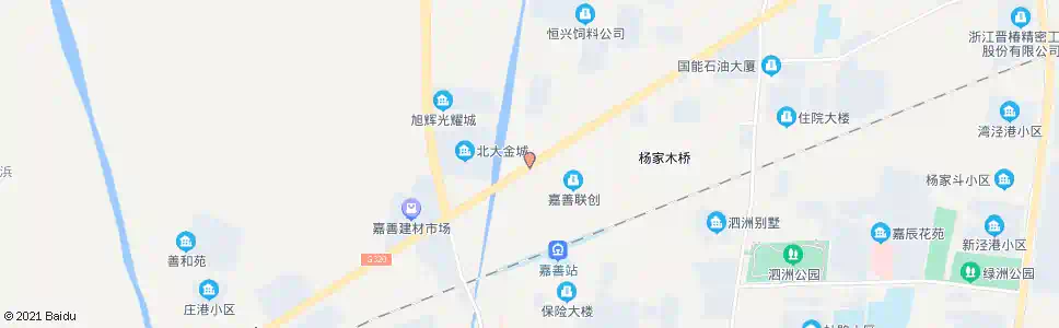 嘉兴国庆村(火车站方向单向)_公交站地图_嘉兴公交_妙搜公交查询2025