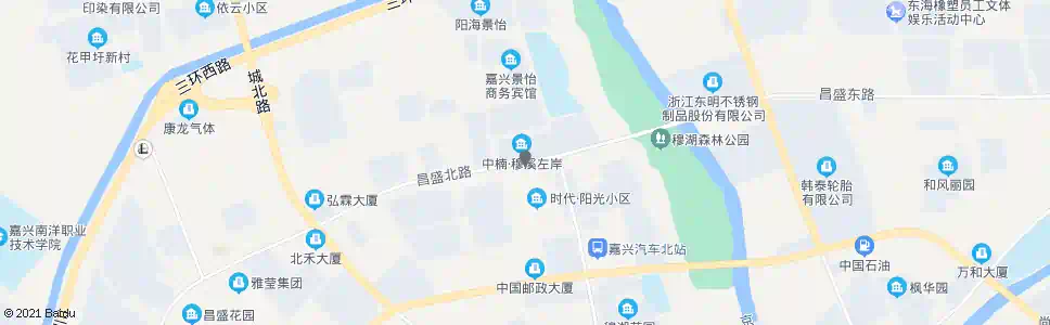 嘉兴昌盛北路禾兴北路_公交站地图_嘉兴公交_妙搜公交查询2025