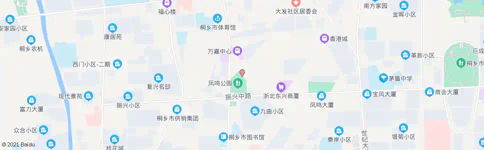 嘉兴凤鸣公园北大门_公交站地图_嘉兴公交_妙搜公交查询2025