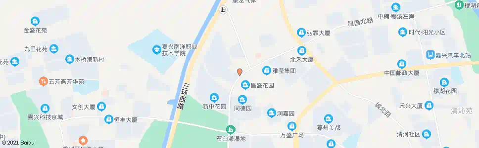 嘉兴昌盛花园公交首末站_公交站地图_嘉兴公交_妙搜公交查询2025