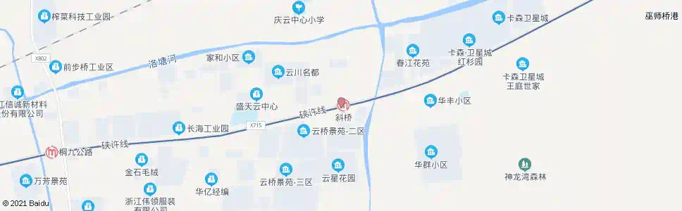 嘉兴庆云_公交站地图_嘉兴公交_妙搜公交查询2025