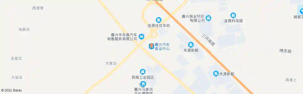 嘉兴杭州汽车客运中心_公交站地图_嘉兴公交_妙搜公交查询2025