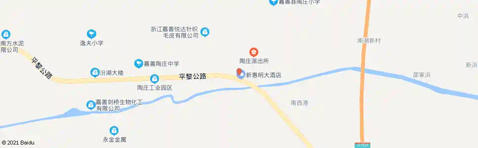 嘉兴陶庄大道_公交站地图_嘉兴公交_妙搜公交查询2025