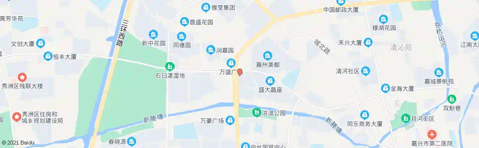 嘉兴中环西路东升路_公交站地图_嘉兴公交_妙搜公交查询2025