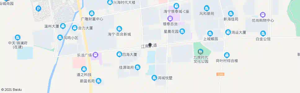 嘉兴城南大道海昌路口_公交站地图_嘉兴公交_妙搜公交查询2025