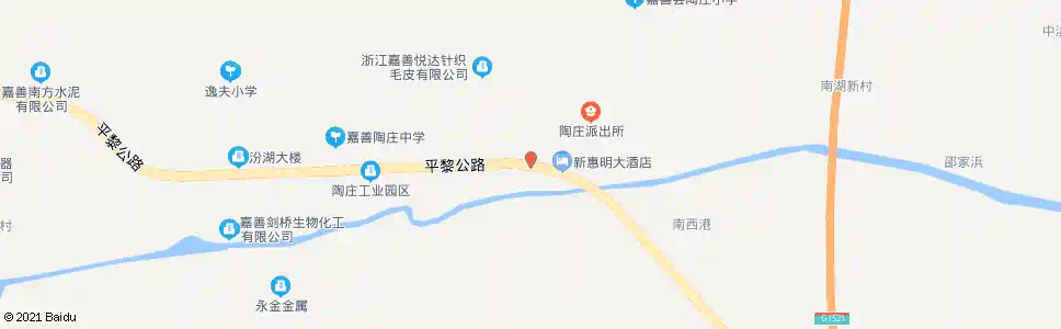 嘉兴陶庄路口_公交站地图_嘉兴公交_妙搜公交查询2025