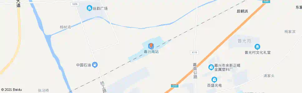 嘉兴环城东路濮院大道南_公交站地图_嘉兴公交_妙搜公交查询2025