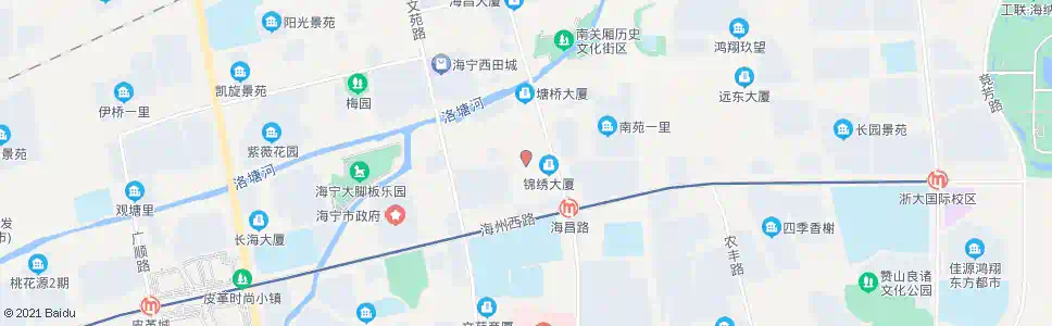 嘉兴锦绣花园_公交站地图_嘉兴公交_妙搜公交查询2025
