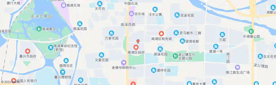 嘉兴南湖区行政中心北_公交站地图_嘉兴公交_妙搜公交查询2025