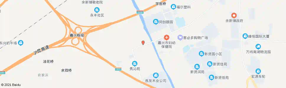 嘉兴余北加油站_公交站地图_嘉兴公交_妙搜公交查询2025