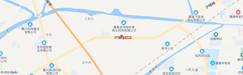 嘉兴三里村_公交站地图_嘉兴公交_妙搜公交查询2025