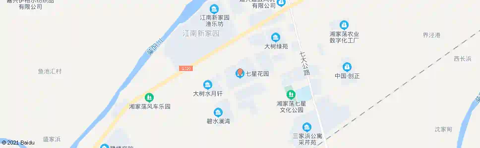 嘉兴七星花园_公交站地图_嘉兴公交_妙搜公交查询2025