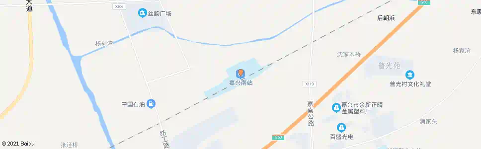 嘉兴城南路口_公交站地图_嘉兴公交_妙搜公交查询2025