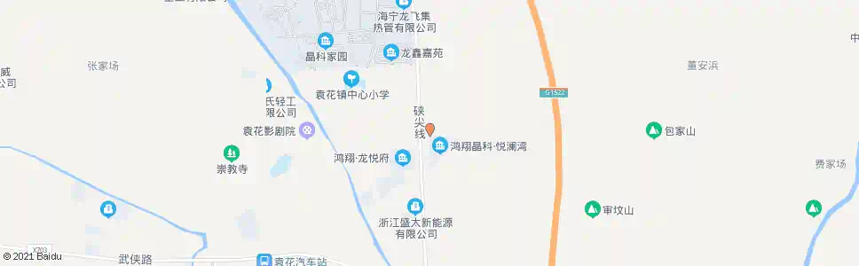 嘉兴袁花东_公交站地图_嘉兴公交_妙搜公交查询2025