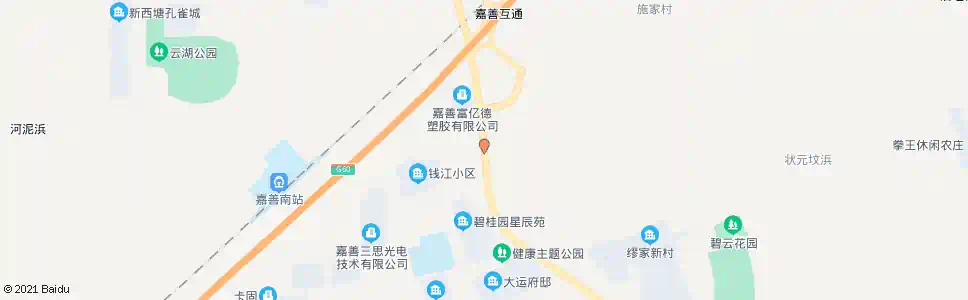 嘉兴江家村_公交站地图_嘉兴公交_妙搜公交查询2025
