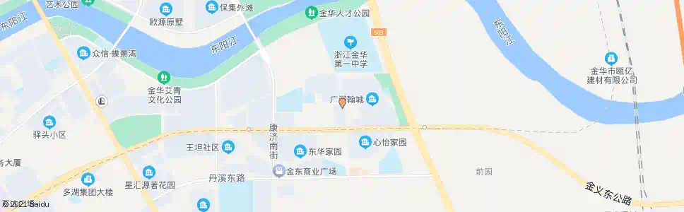 金华市交巡警二大队_公交站地图_金华公交_妙搜公交查询2025